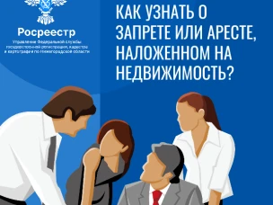 Нижегородский Росреестр разъясняет, как узнать о запрете или аресте на недвижимость при покупке квартиры